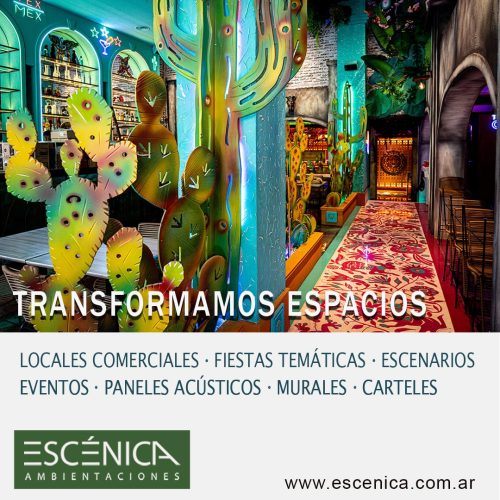 Ambientaciones para eventos y locales